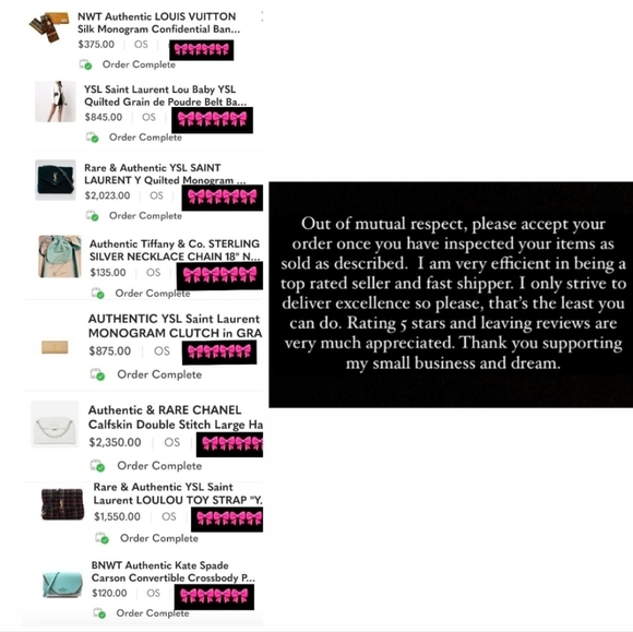 ASK FOR BUNDLE DEALS! Buy with Confidence! LIFETIME AUTHENTICITY GUARENTEED!!! - Picture 3 of 17